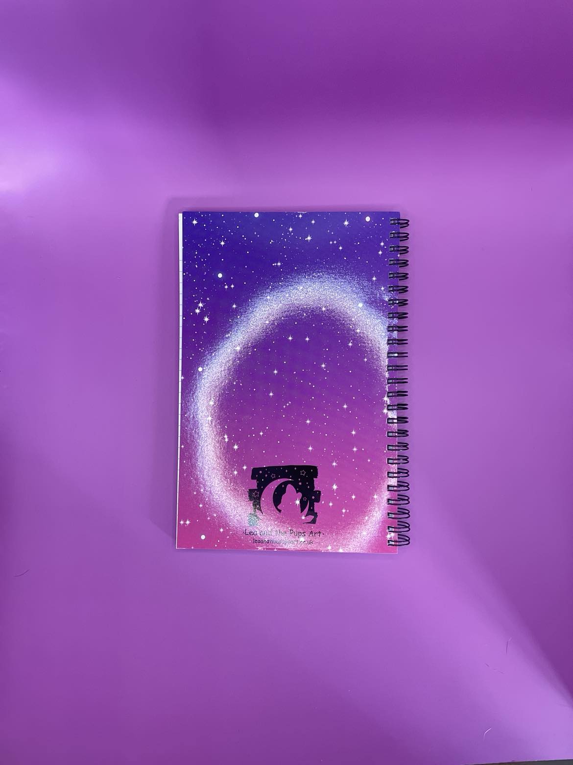 Cute Lunar Wolf Notebook