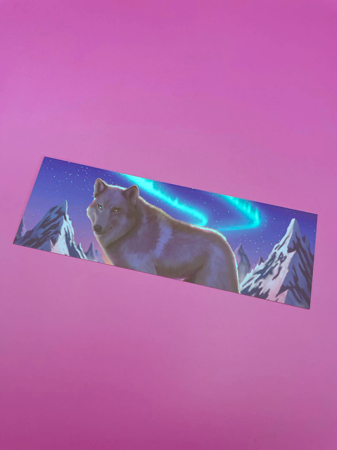 Mountain Wolf Bookmark