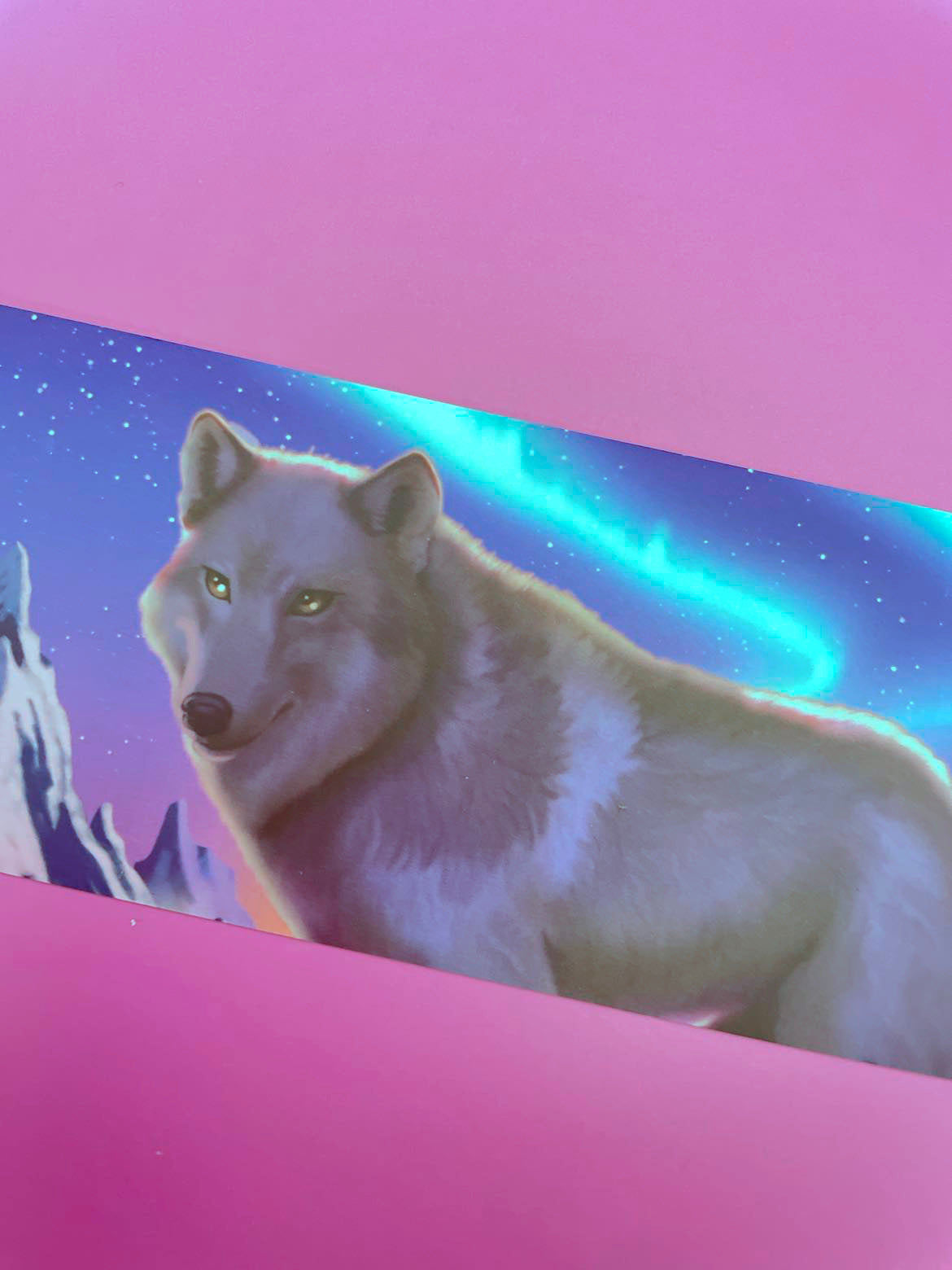 Mountain Wolf Bookmark