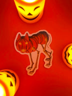 Huskapump Sticker Shadowolf Art