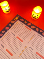 Halloween 2024 Weekly Planner Shadowolf Art