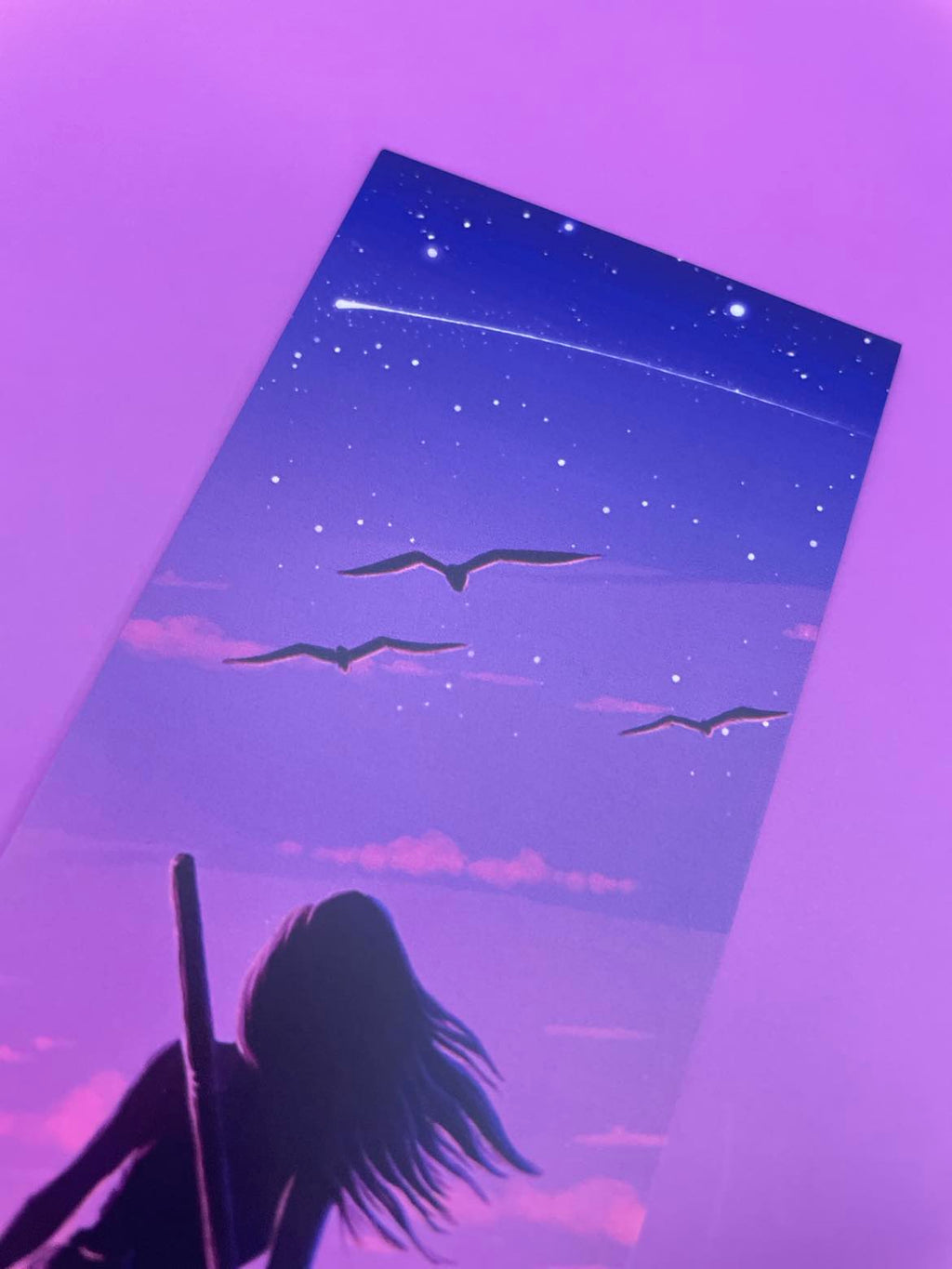 Luna Bookmark Shadowolf Art
