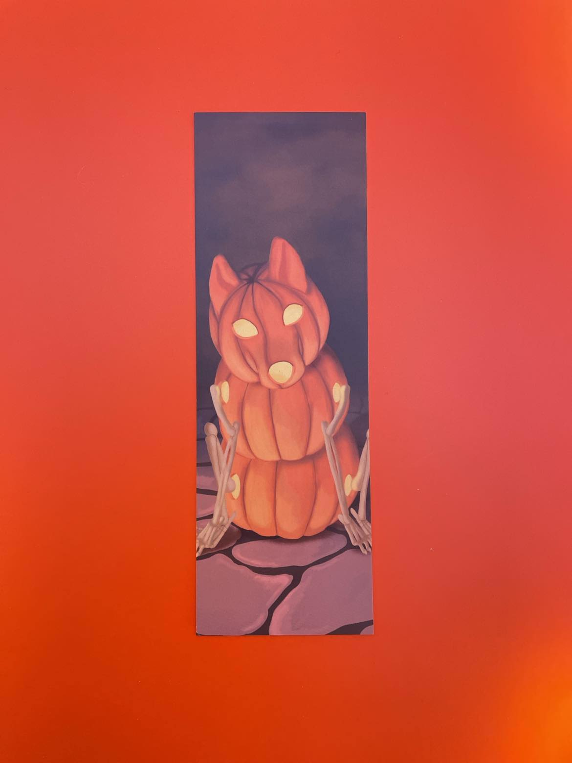 Pupkin Bookmark Shadowolf Art