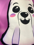 Ghost Pup Pillow Shadowolf Art
