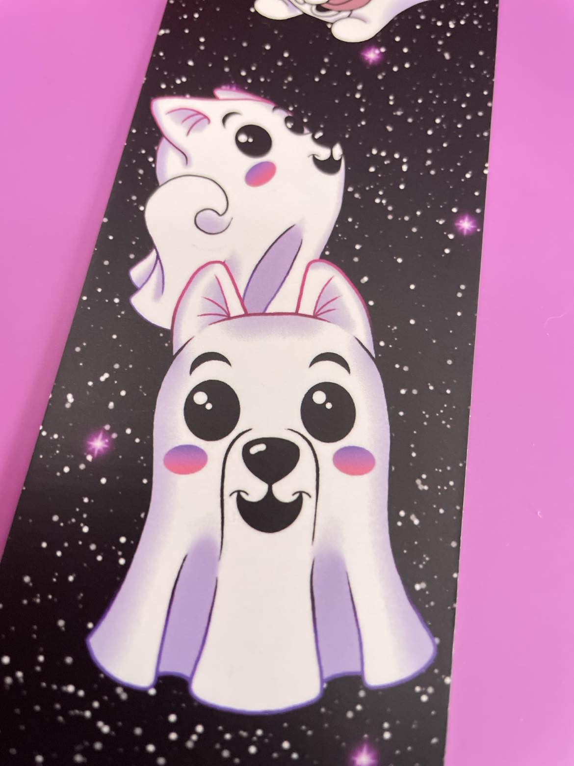 Ghost Pups Bookmark Shadowolf Art