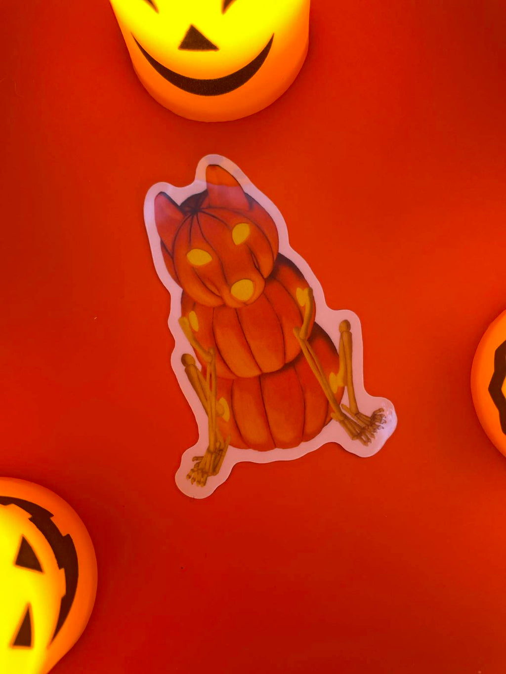 Pupkin Sticker Shadowolf Art