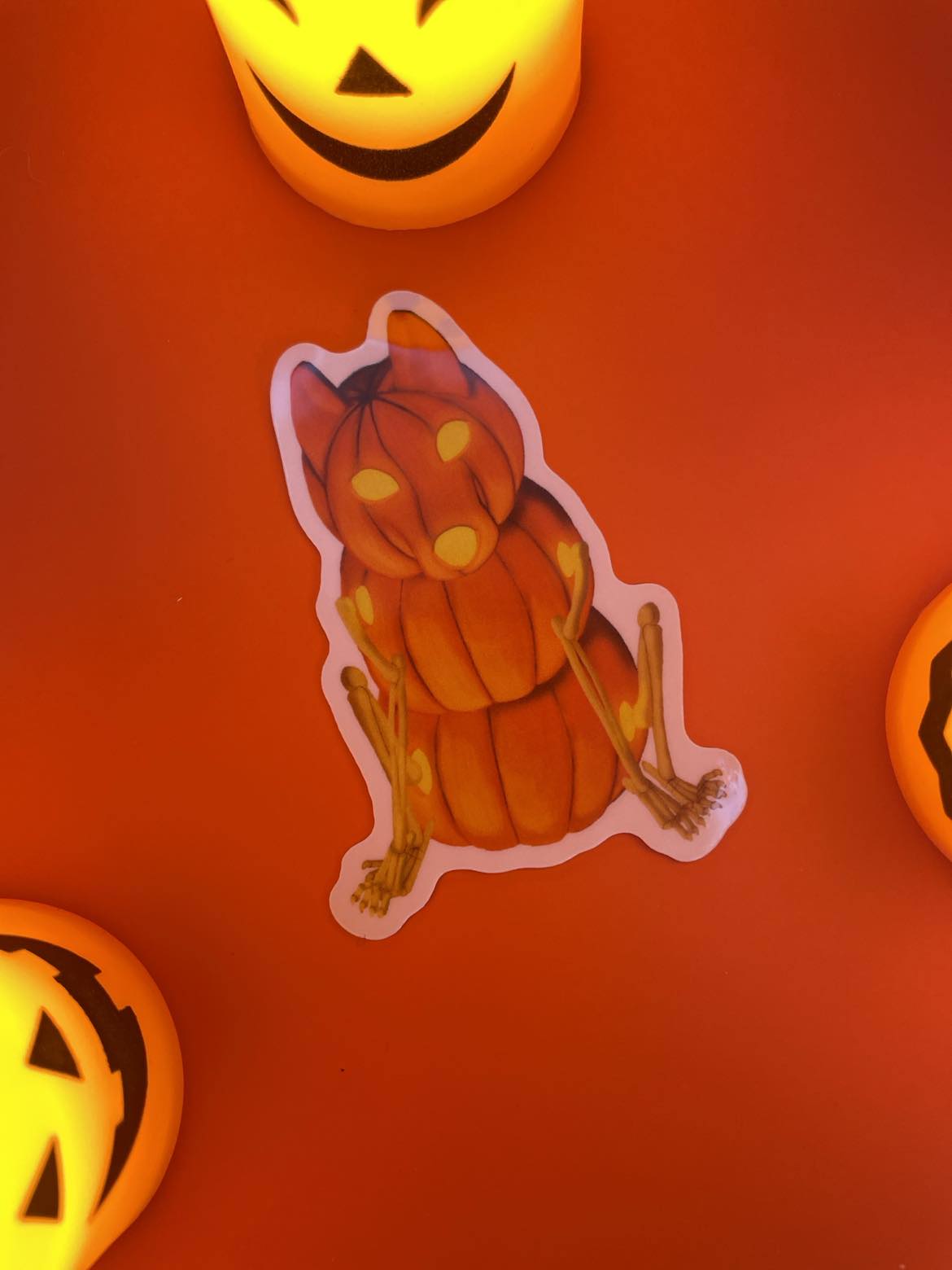 Pupkin Sticker Shadowolf Art