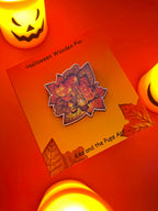 Halloween 2024 Wooden Pin Shadowolf Art
