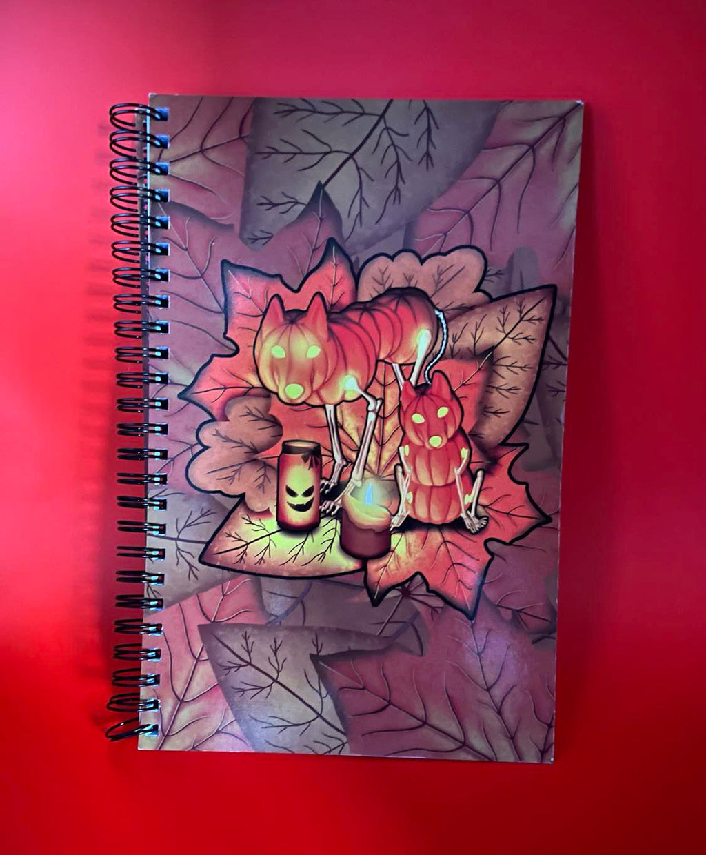 Halloween 2024 Notebook Shadowolf Art