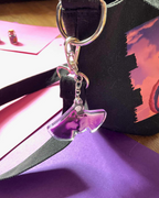 Two Wolves - Wolf Keychain Shadowolf Art