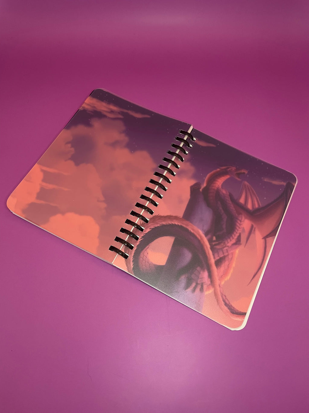 Skybound Soft Ring Notebook Shadowolf Art