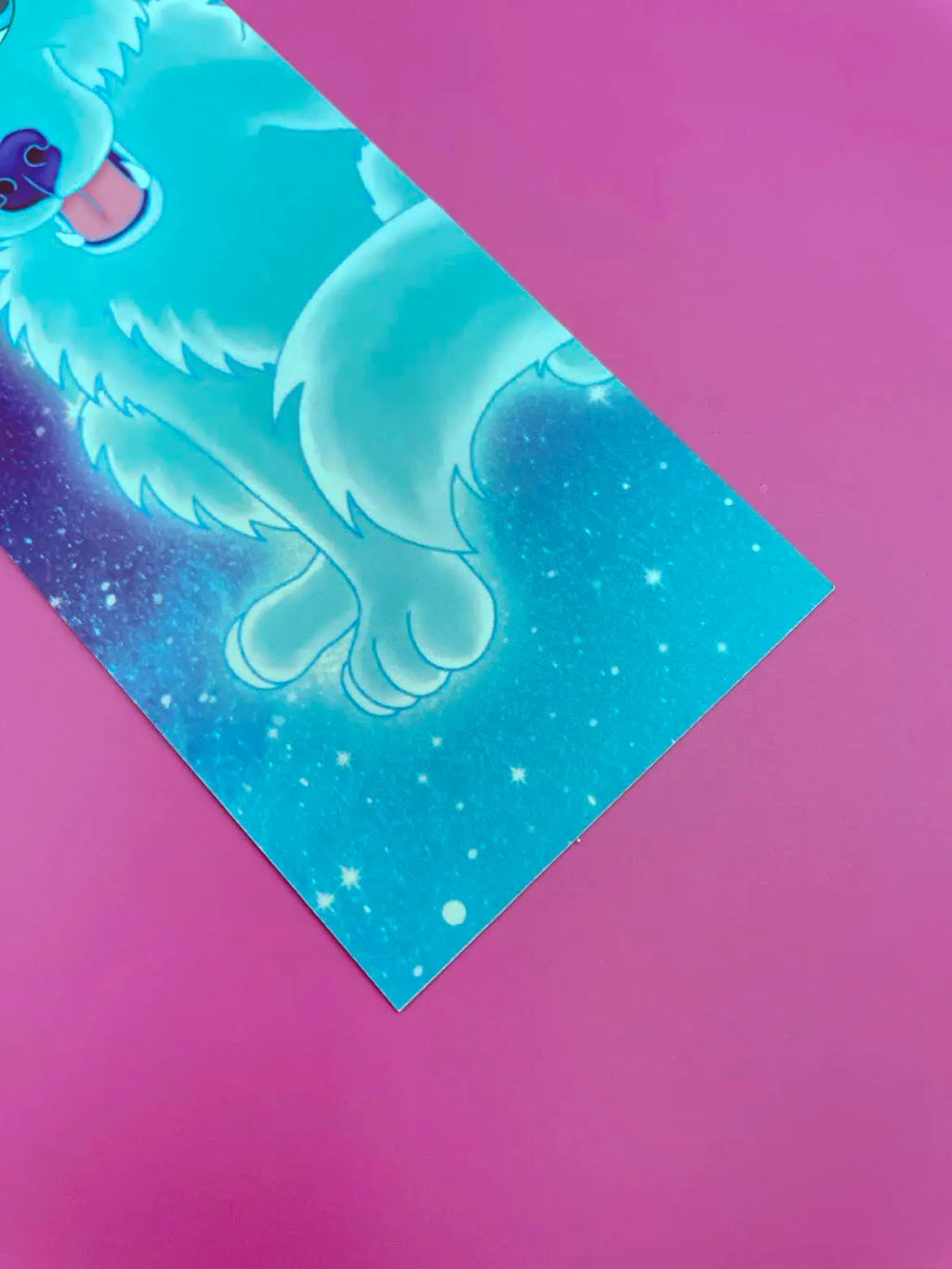 Cute Star Wolf Bookmark image 2
