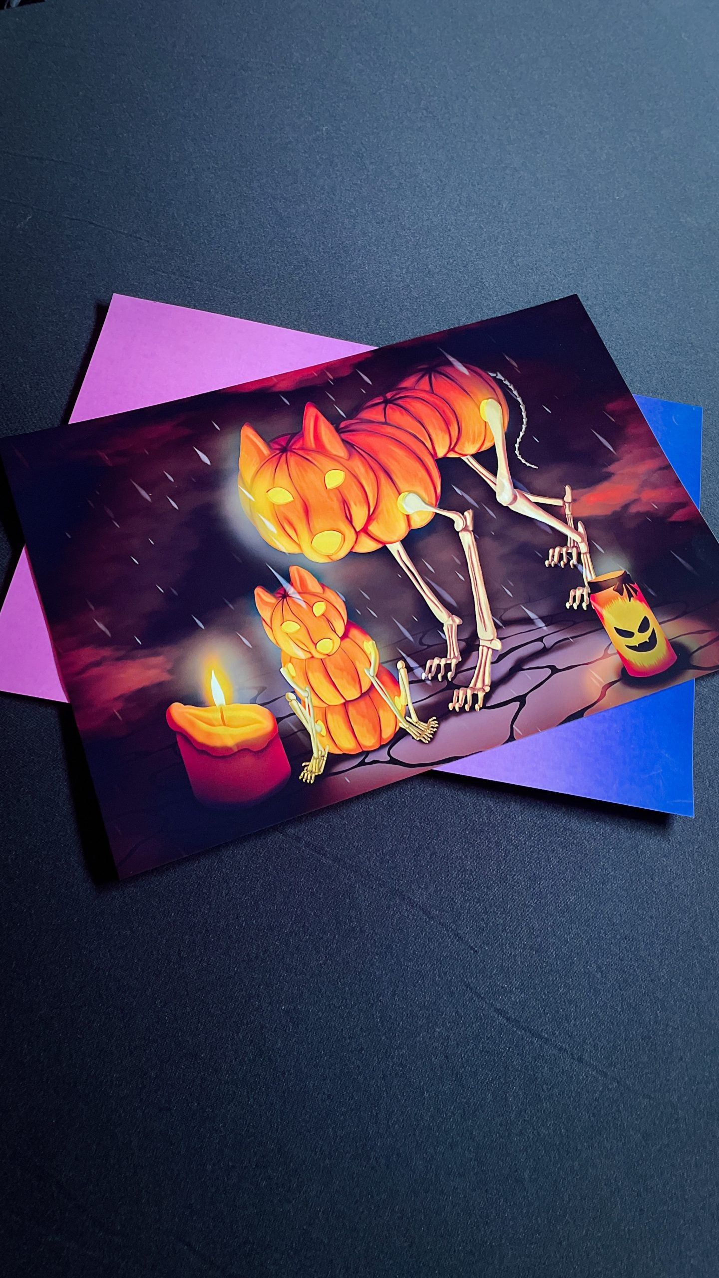 The Husk-A-Pump and Pup-kin Art Print image 2