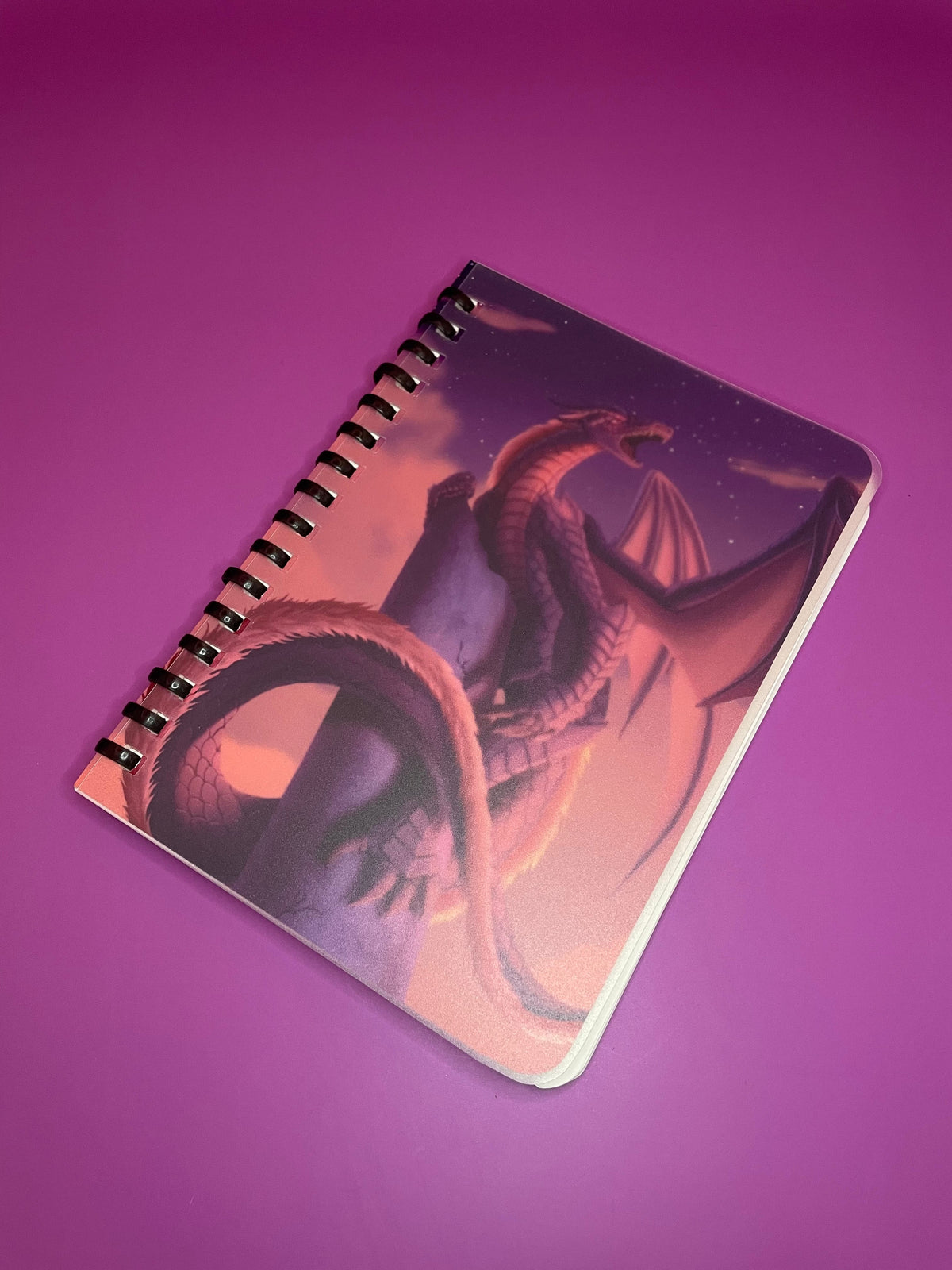 Skybound Soft Ring Notebook Shadowolf Art