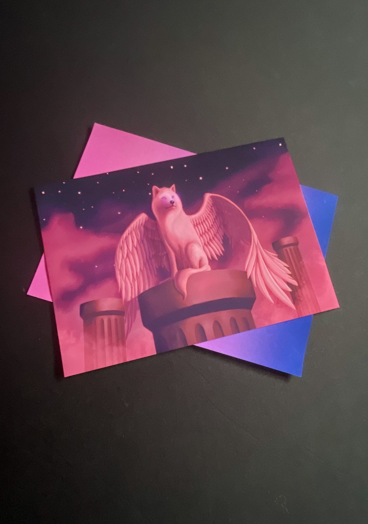 Ethereal Guardian Art Print Shadowolf Art