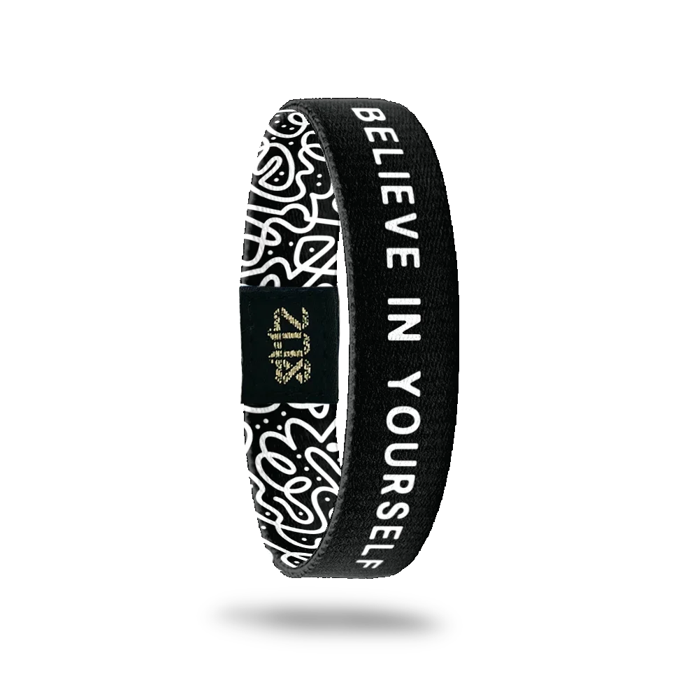 Believe In Yourself - Zox Wristband (Medium) Shadowolf Art