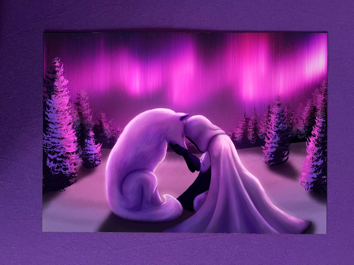 Companions - Aurora Art Print Shadowolf Art