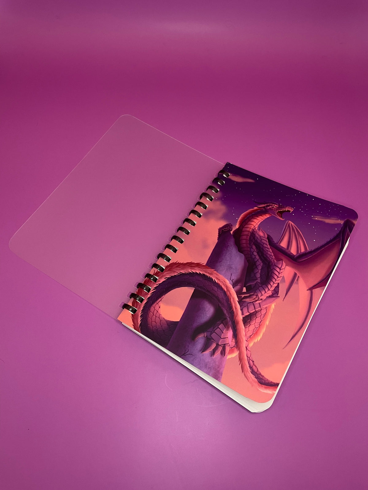 Skybound Soft Ring Notebook Shadowolf Art