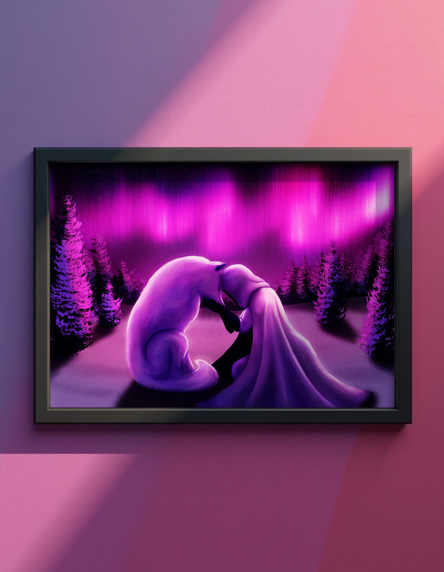 Companions - Aurora Art Print Shadowolf Art