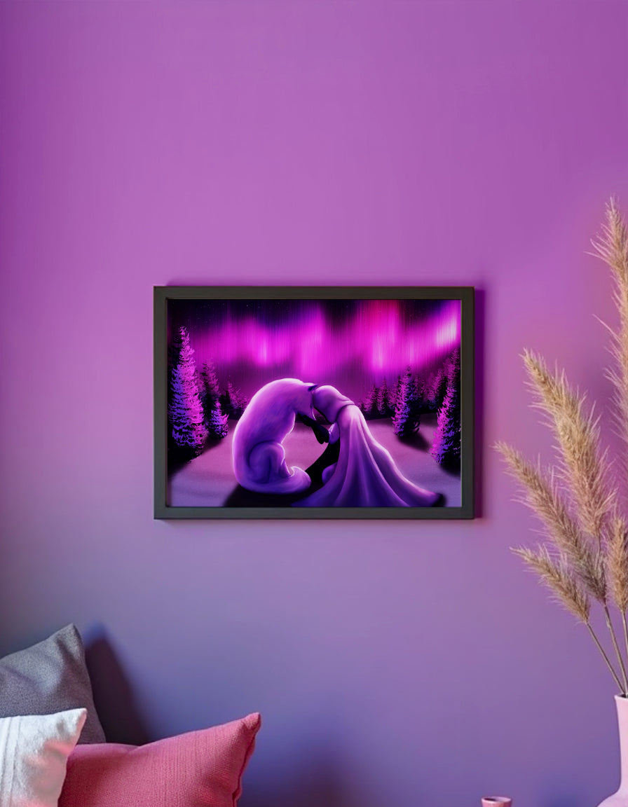 Companions - Aurora Art Print Shadowolf Art