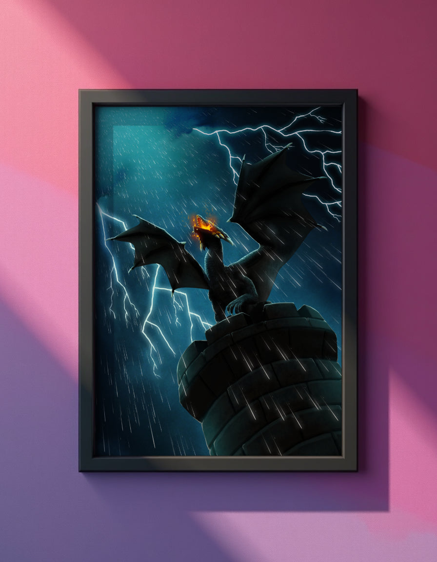 Dragons Call Art Print Shadowolf Art