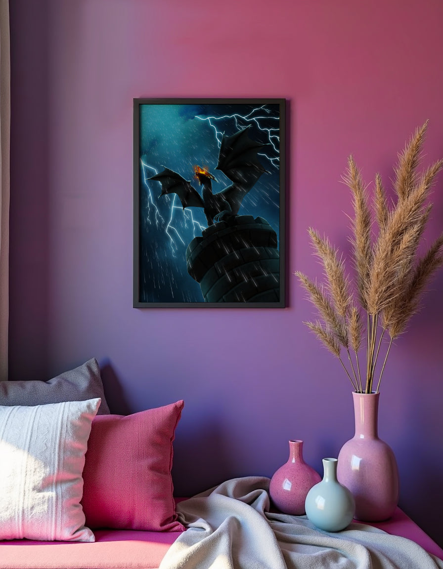 Dragons Call Art Print Shadowolf Art