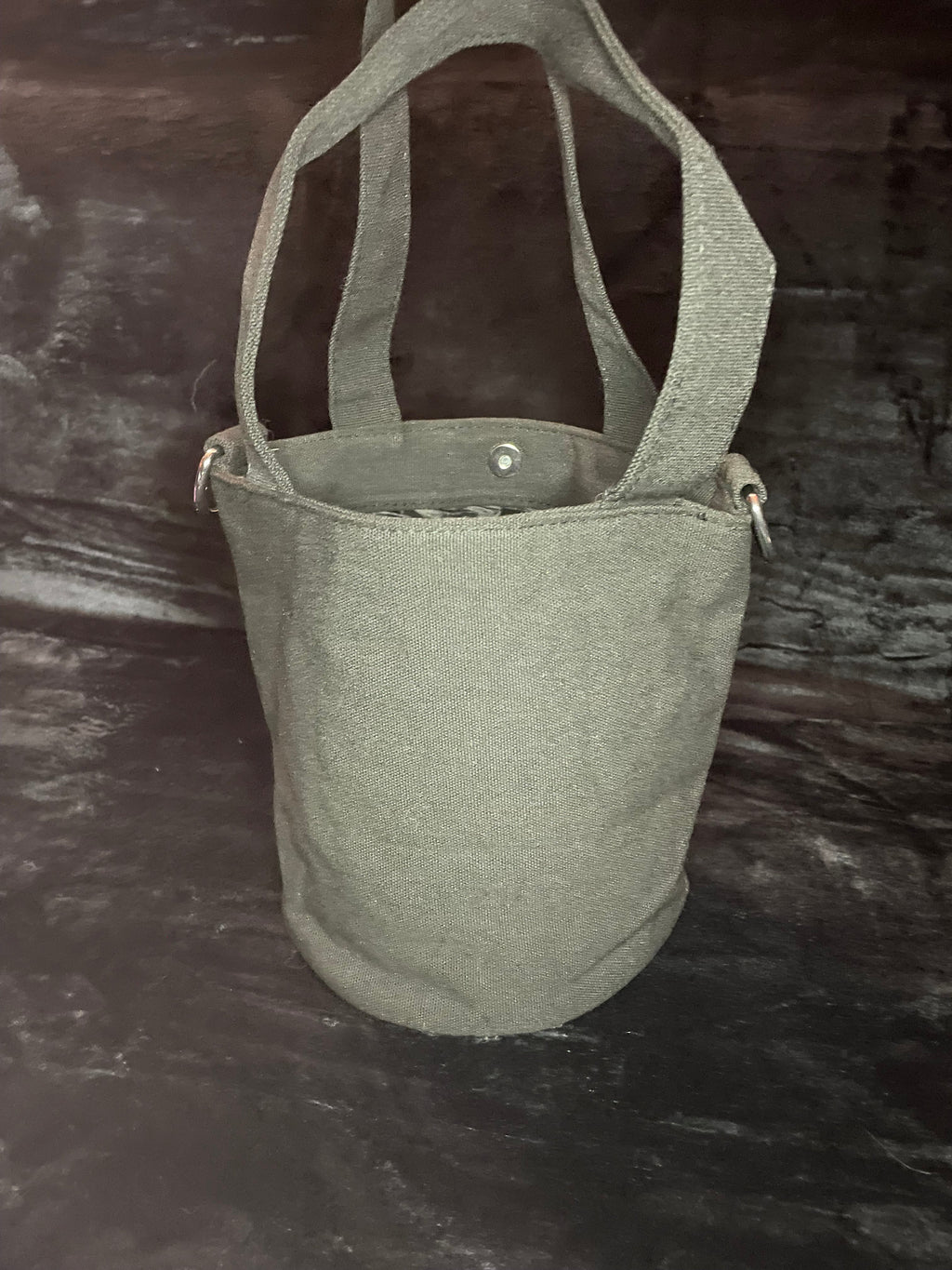 Howling at the Purple Moon Canvas Bag Shadowolf Art