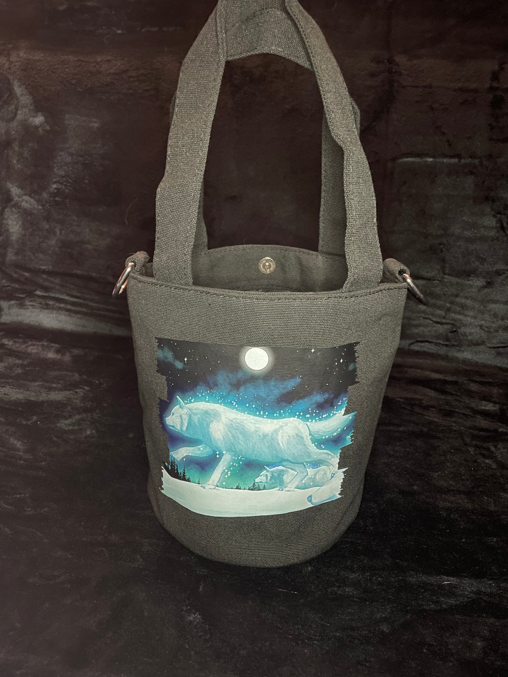 Wolf Runners Canvas Bag Shadowolf Art