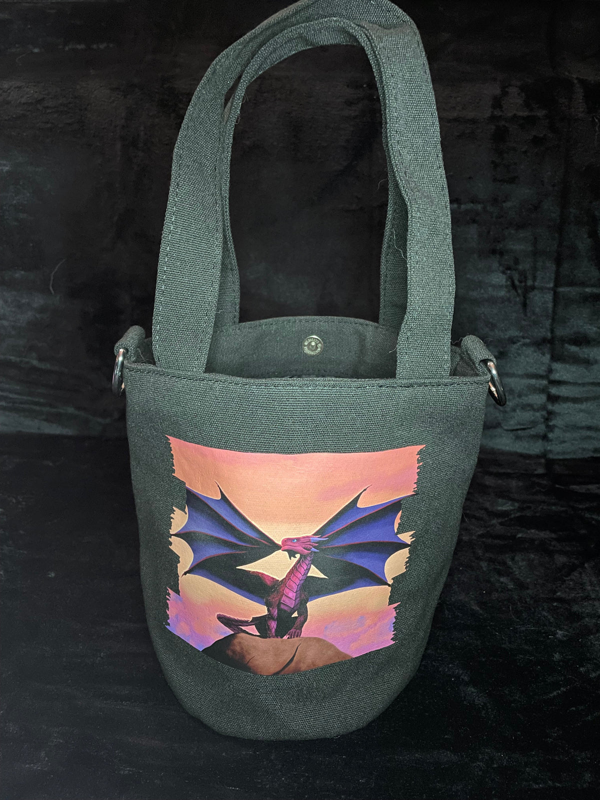 Dragons Dawn Canvas Bag Shadowolf Art
