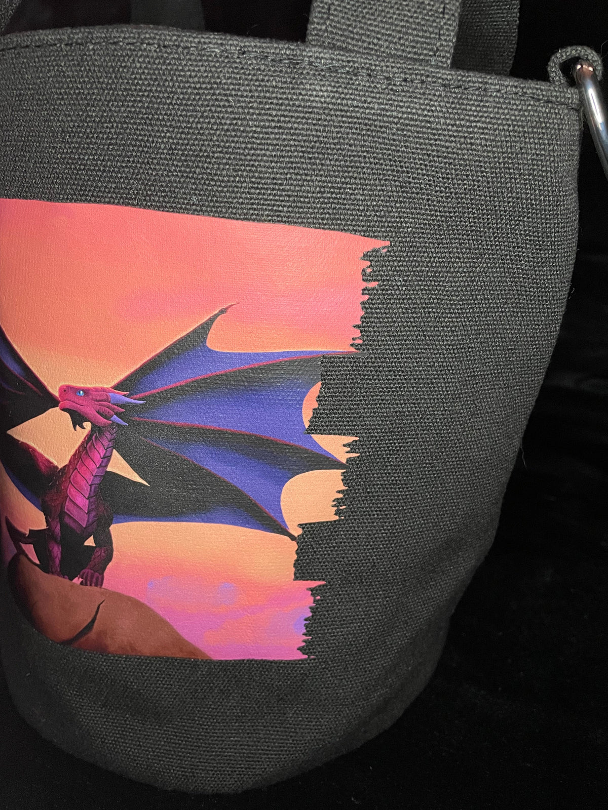 Dragons Dawn Canvas Bag Shadowolf Art