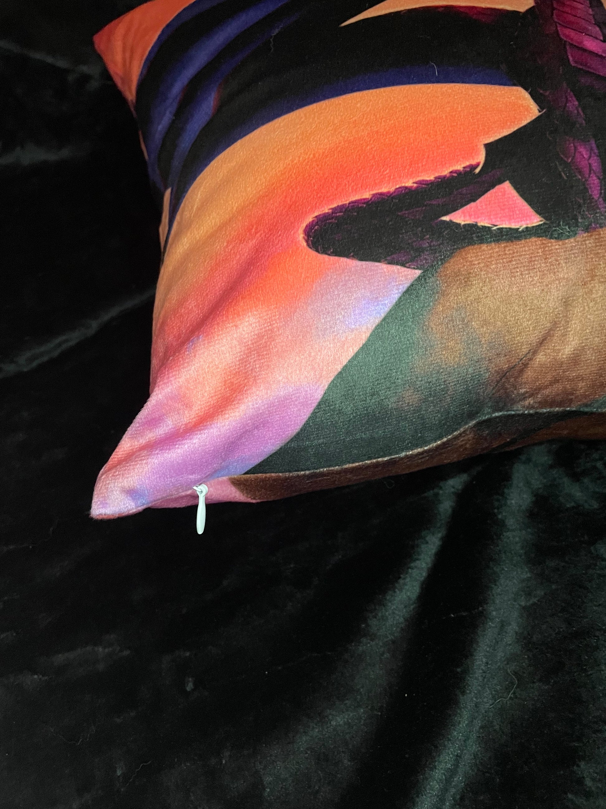 Dragons Dawn Square Throw Pillow Shadowolf Art