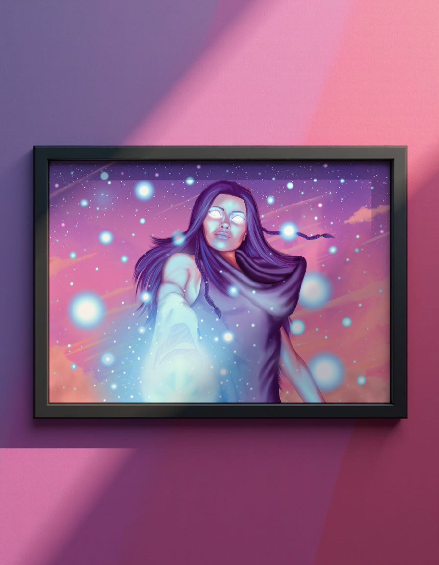 Luna Art Print Shadowolf Art