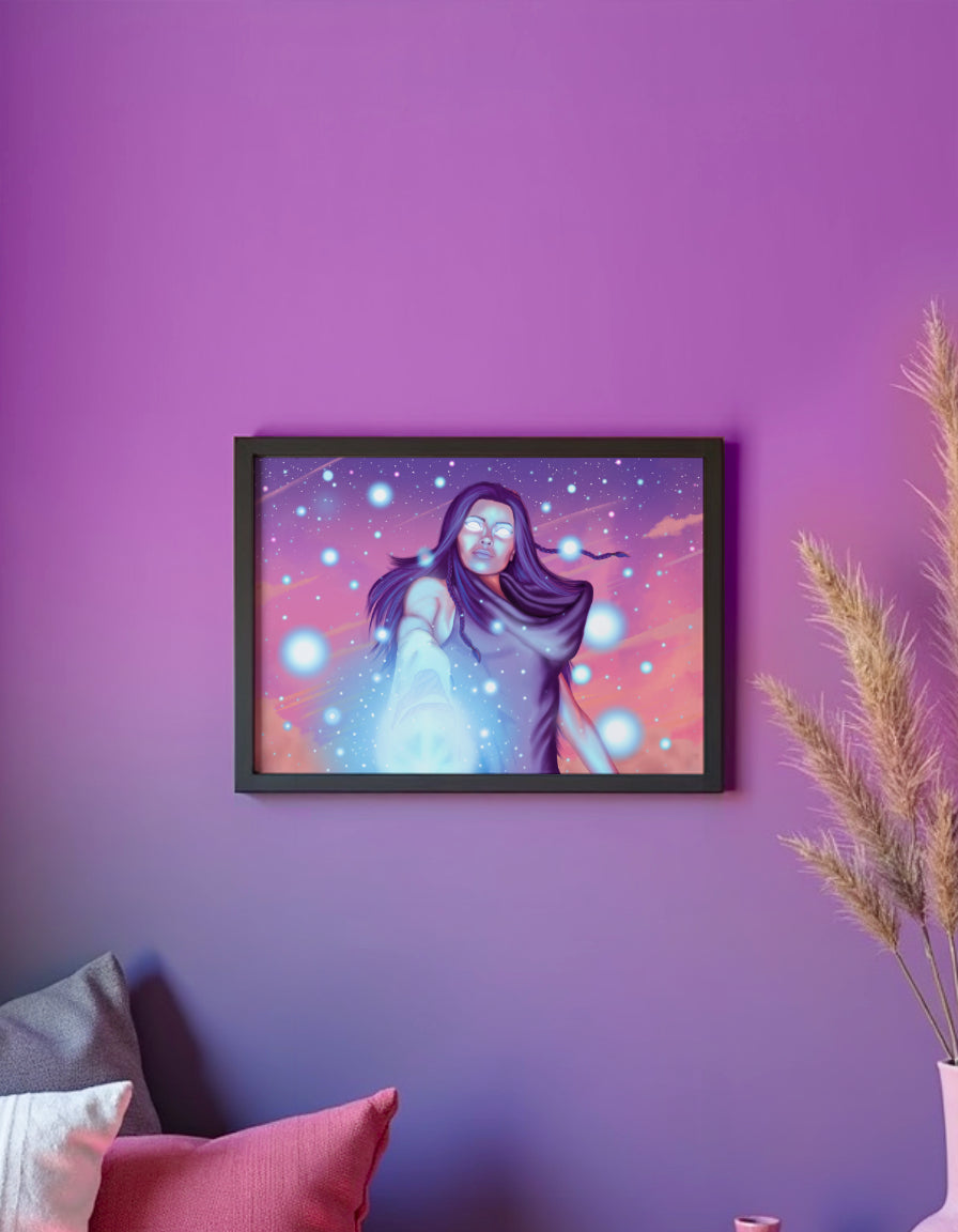 Luna Art Print Shadowolf Art
