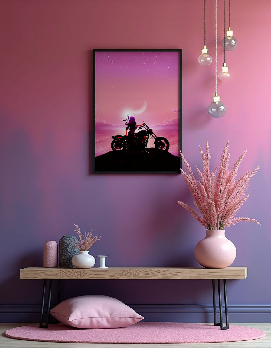 Magic Dusk Art Print Shadowolf Art