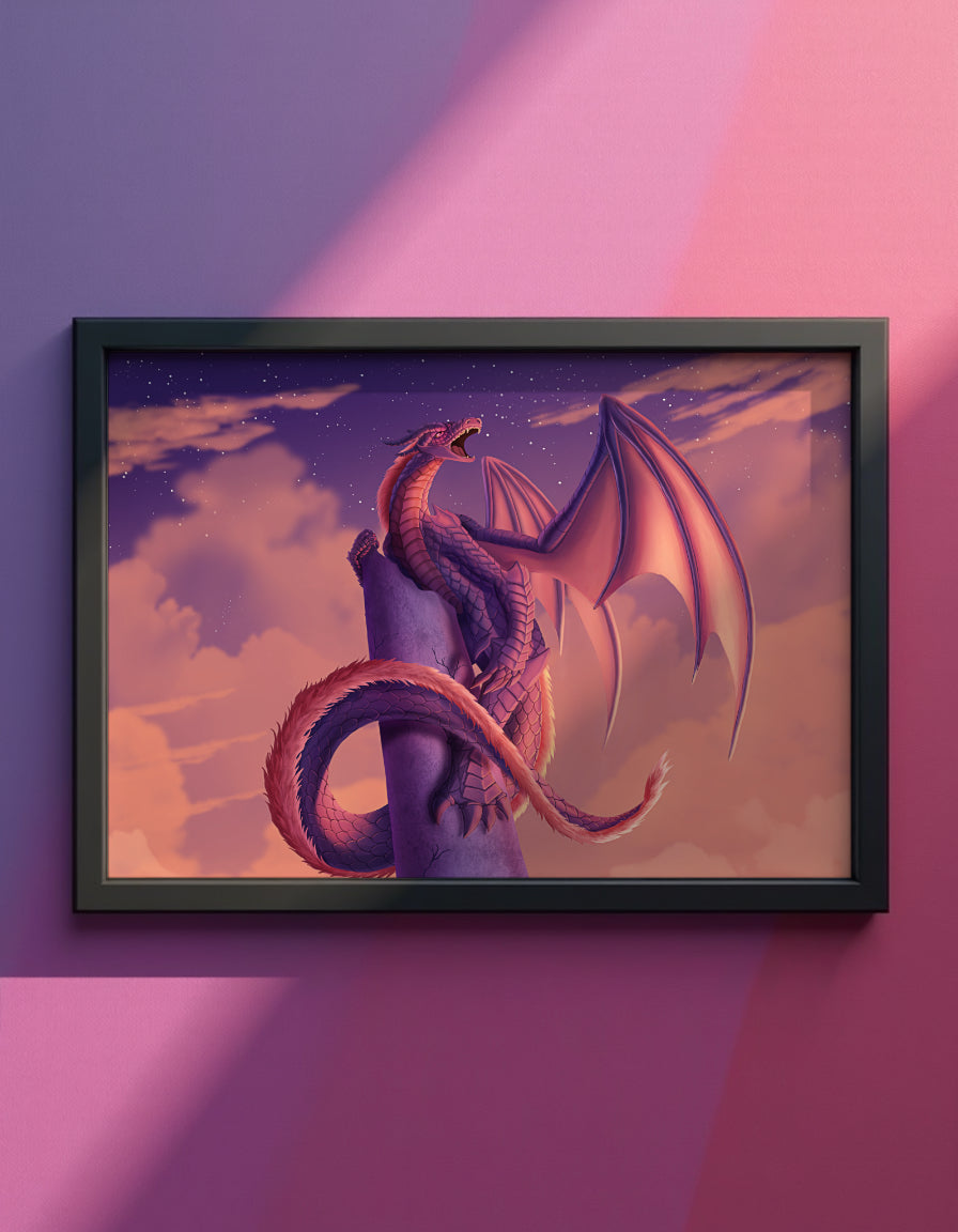 Skybound Art Print Shadowolf Art
