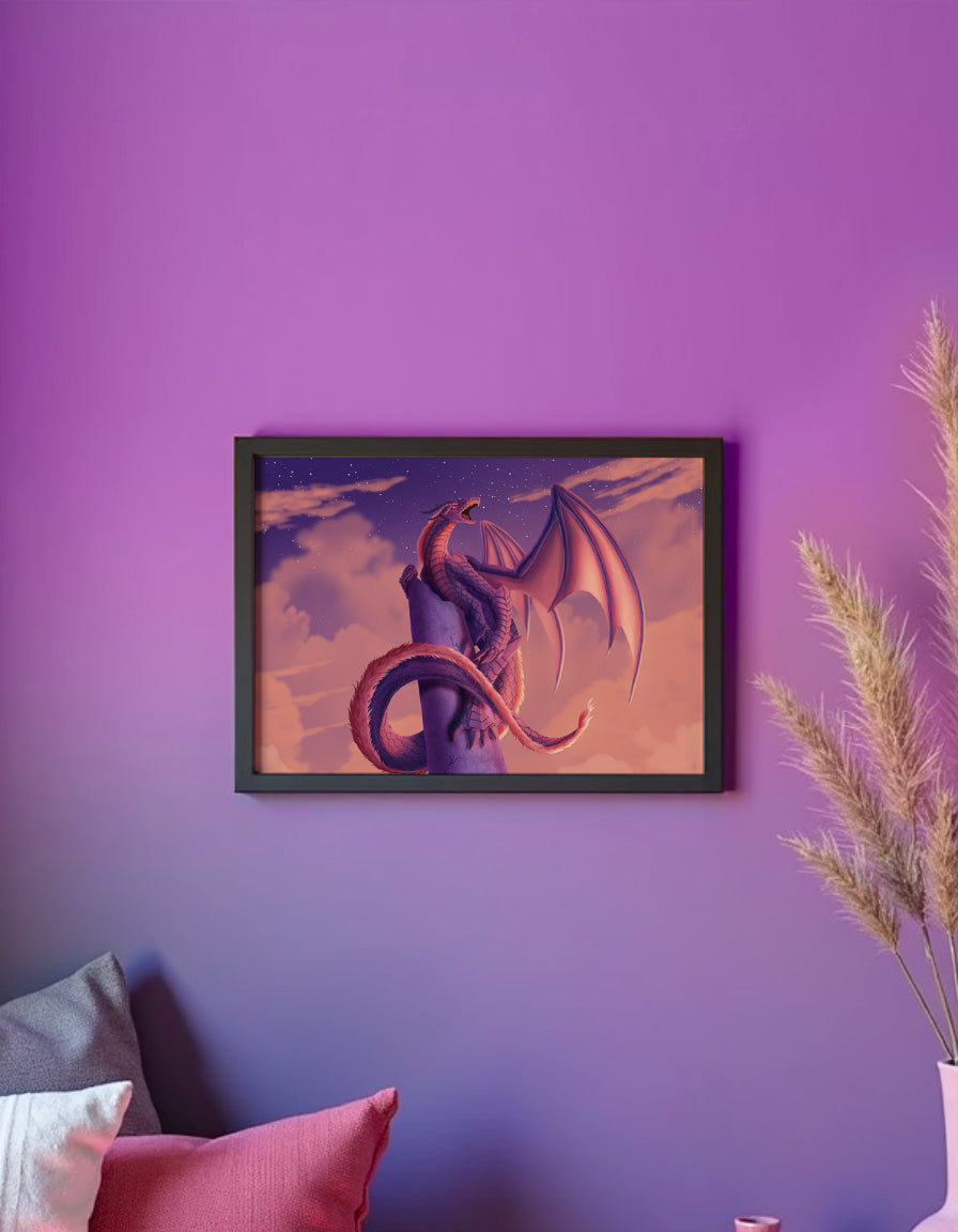 Skybound Art Print Shadowolf Art