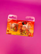 Halloween 2024 Wooden Pin and Keychain Set Shadowolf Art