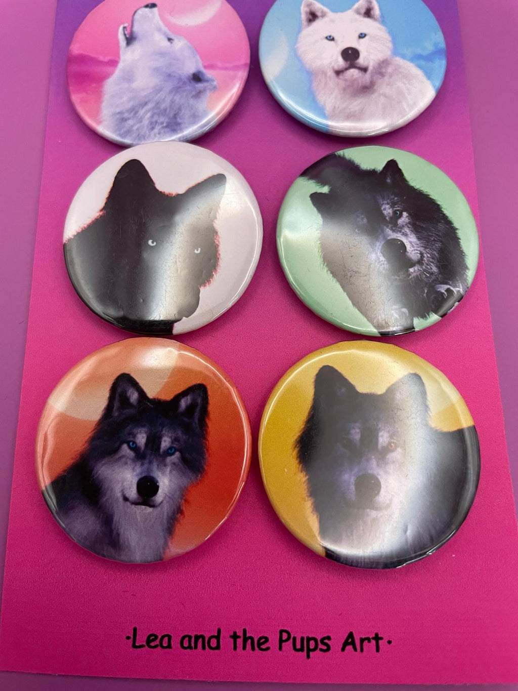 Wolves Badge Pack (3D Rendered) Shadowolf Art
