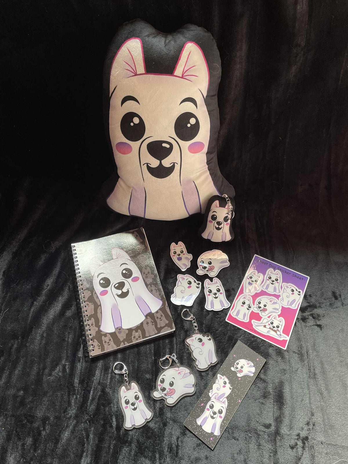 Ghost Pup Goodies Bundle Shadowolf Art