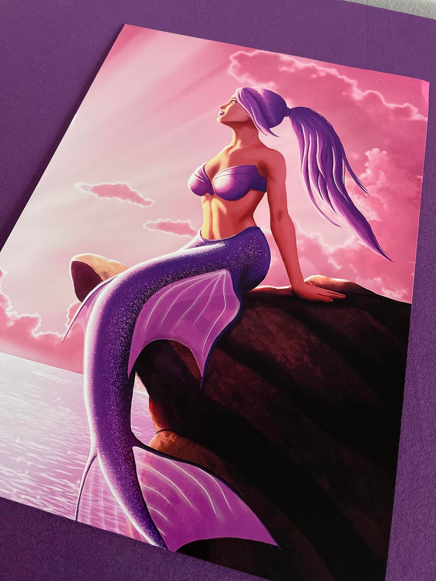 Mermaids Dawn Art Print image 1