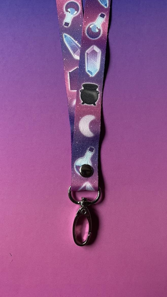 Witchy Items Lanyard